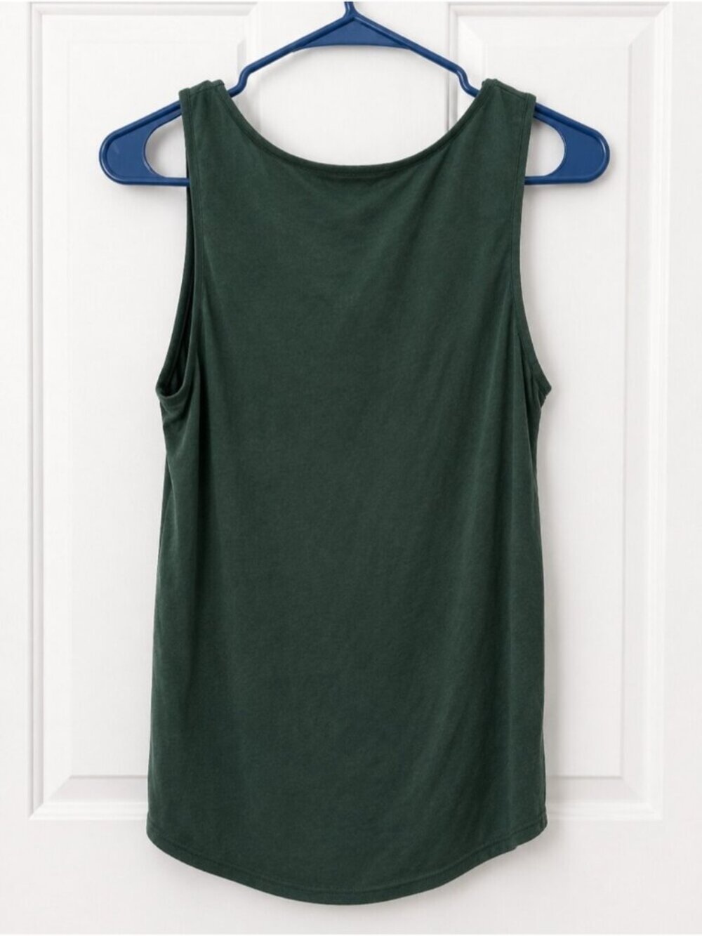 V Neck Tank Top Tie Front XS - Picture 4 of 4